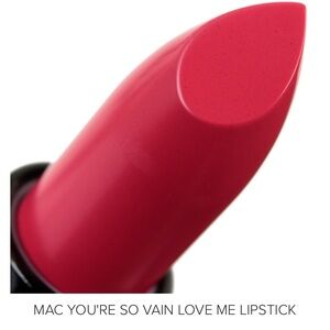MAC You’re so Vain Lipstick in Deep pink. So pretty! Discontinued colour.